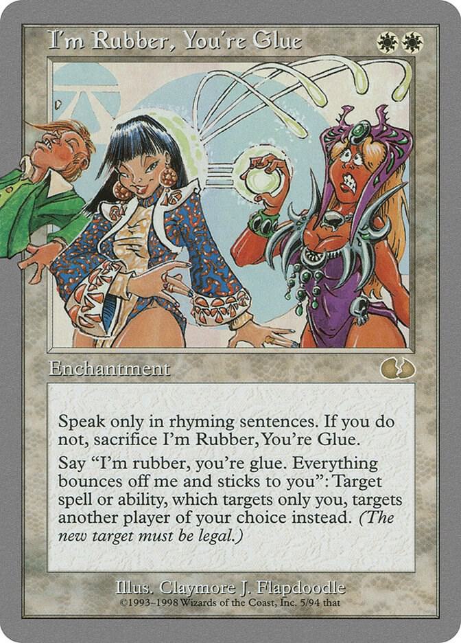 I'm Rubber, You're Glue, Unglued 5