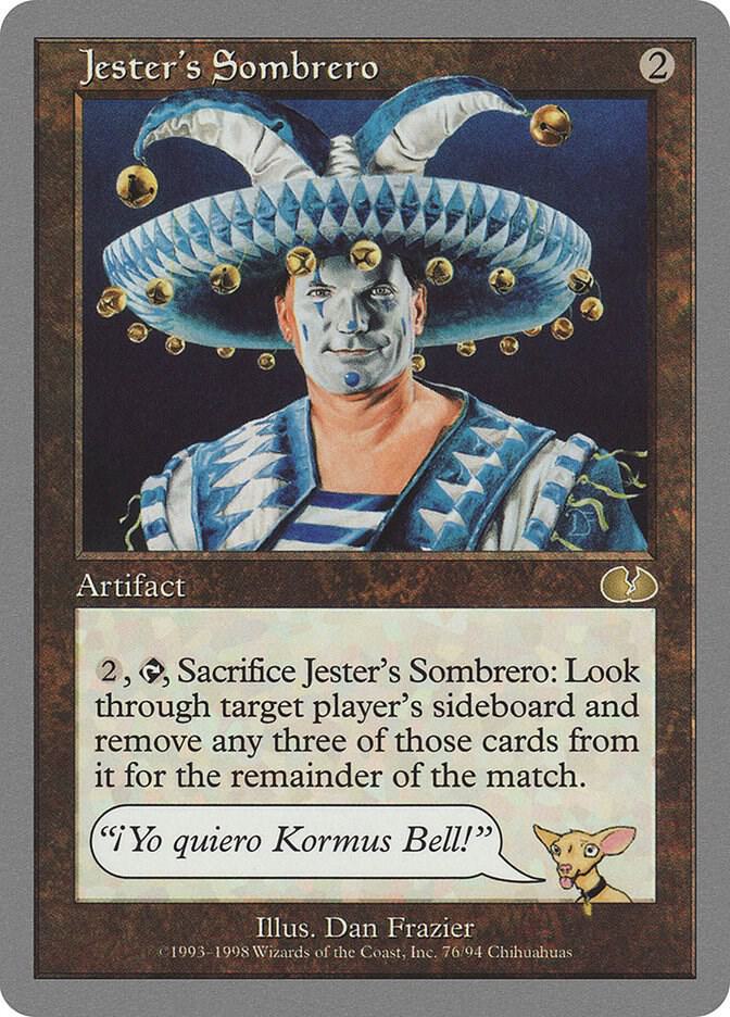 Jester's Sombrero, Unglued 76