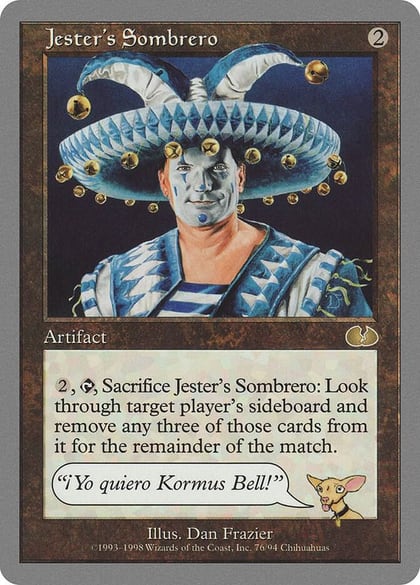Jester's Sombrero, Unglued 76