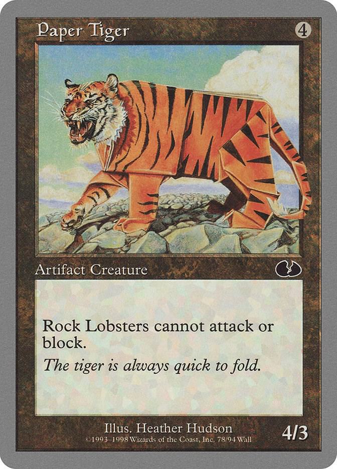 Paper Tiger, Unglued 78