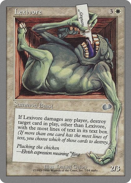 Lexivore, Unglued 7