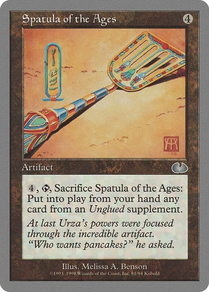 Spatula of the Ages, Unglued 81