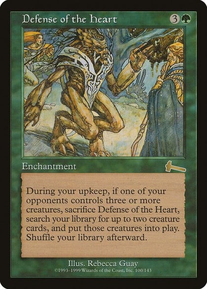 Defense of the Heart, Urza's Legacy 100