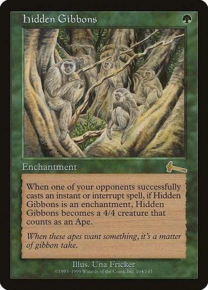 Hidden Gibbons, Urza's Legacy 104