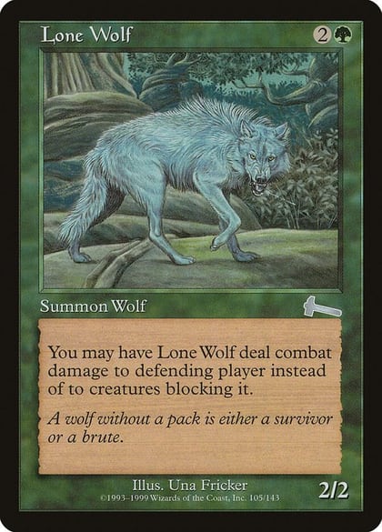 Lone Wolf, Urza's Legacy 105