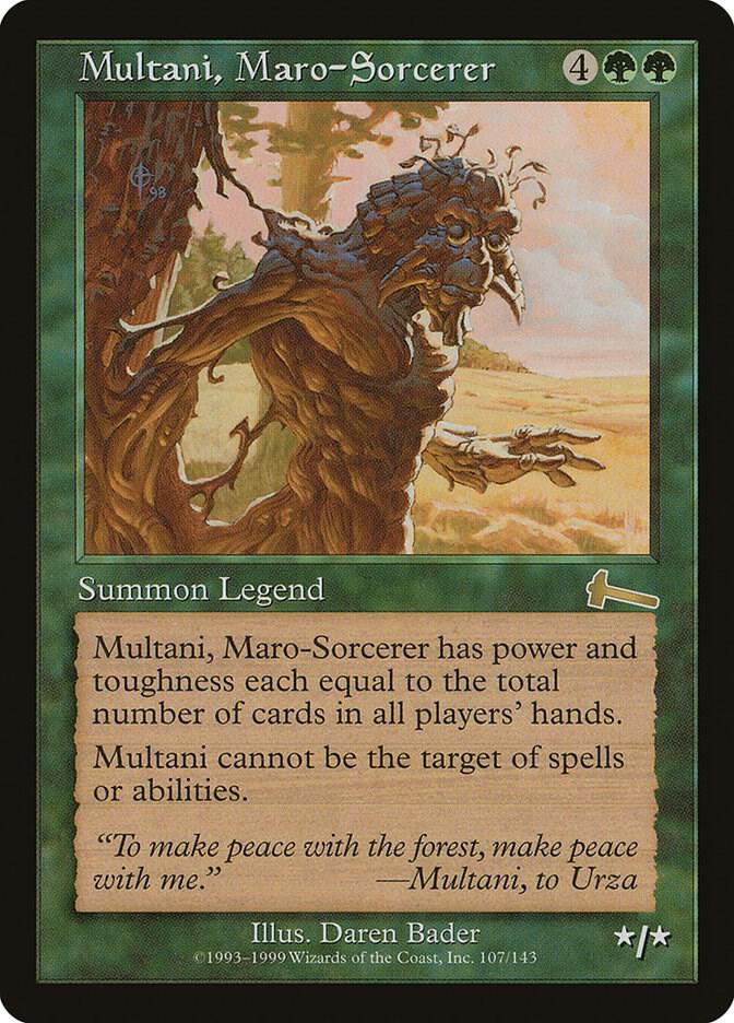 Multani, Maro-Sorcerer, Urza's Legacy 107
