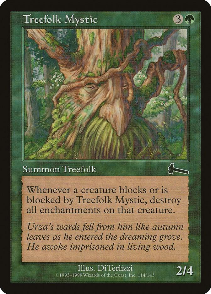 Treefolk Mystic, Urza's Legacy 114