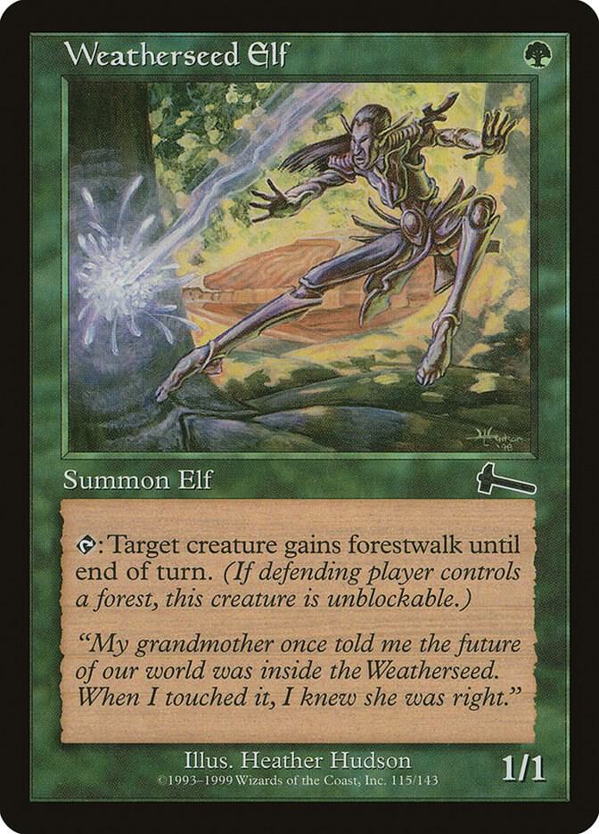 Weatherseed Elf, Urza's Legacy 115