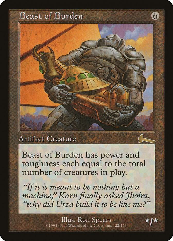 Beast of Burden, Urza's Legacy 122