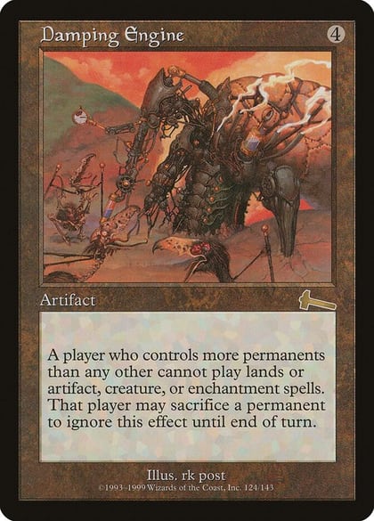 Damping Engine, Urza's Legacy 124