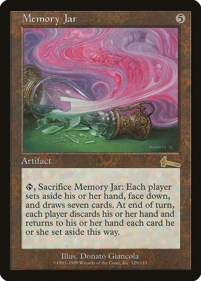 Memory Jar, Urza's Legacy 129