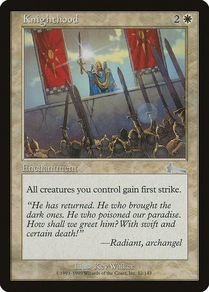 Knighthood, Urza's Legacy 12