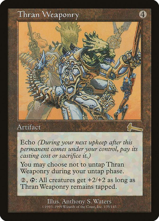Thran Weaponry, Urza's Legacy 135