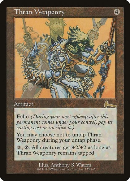 Thran Weaponry, Urza's Legacy 135