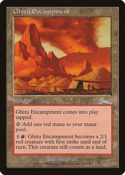 Ghitu Encampment, Urza's Legacy 141