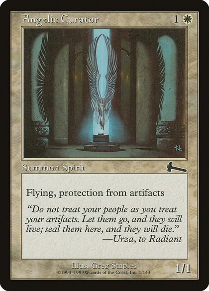 Angelic Curator, Urza's Legacy 1