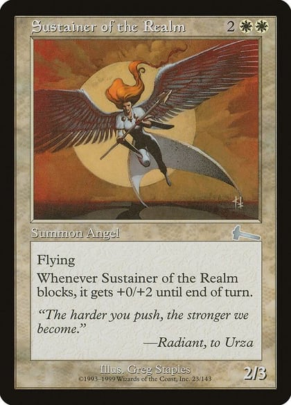 Sustainer of the Realm, Urza's Legacy 23