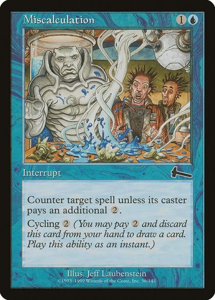Miscalculation, Urza's Legacy 36