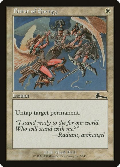 Burst of Energy, Urza's Legacy 3