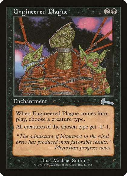 Engineered Plague, Urza's Legacy 51