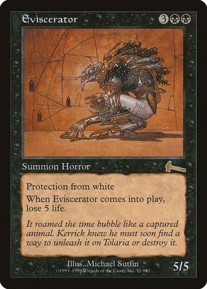Eviscerator, Urza's Legacy 52