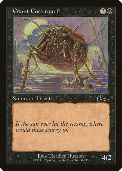 Giant Cockroach, Urza's Legacy 54