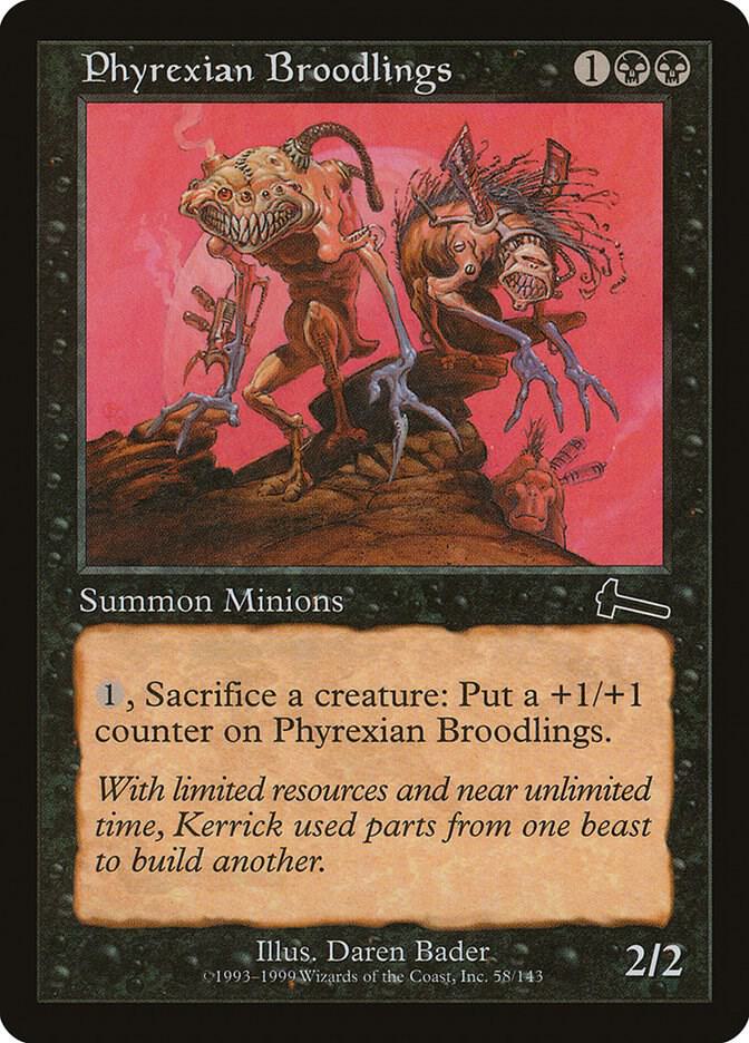Phyrexian Broodlings, Urza's Legacy 58