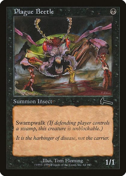 Plague Beetle, Urza's Legacy 64