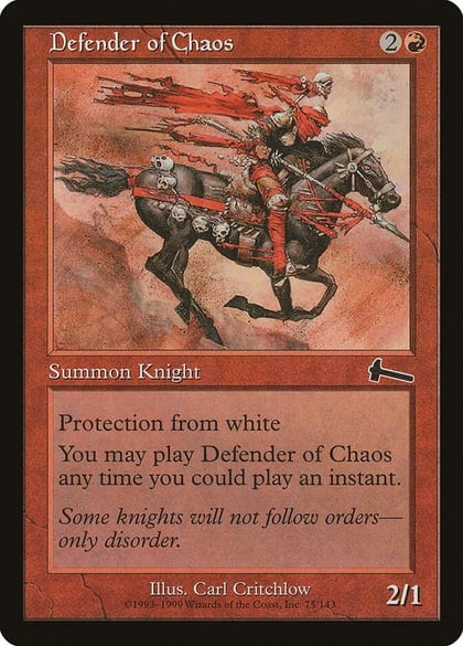 Defender of Chaos, Urza's Legacy 75
