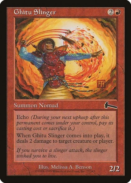 Ghitu Slinger, Urza's Legacy 77