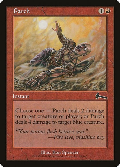 Parch, Urza's Legacy 86