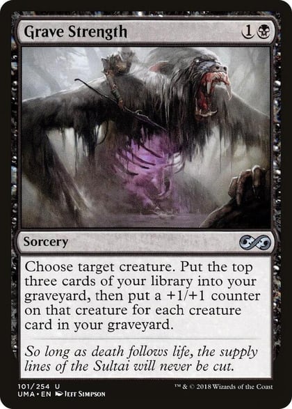 Grave Strength, Ultimate Masters 101