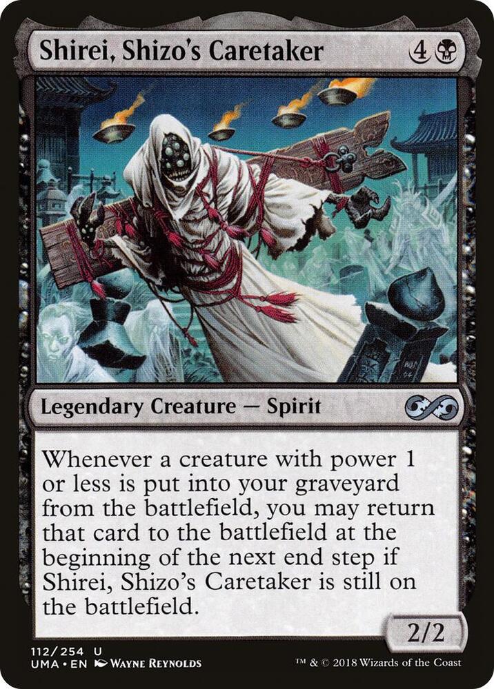 Shirei, Shizo's Caretaker, Ultimate Masters 112