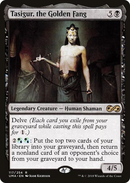 Tasigur, the Golden Fang, Ultimate Masters 117
