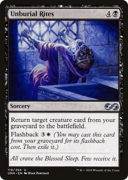 Unburial Rites, Ultimate Masters 119