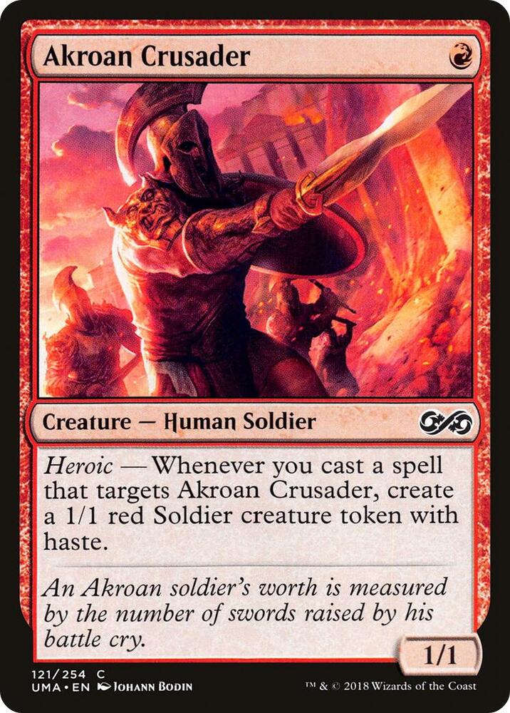 Akroan Crusader, Ultimate Masters 121