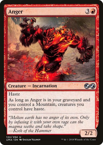 Anger, Ultimate Masters 122