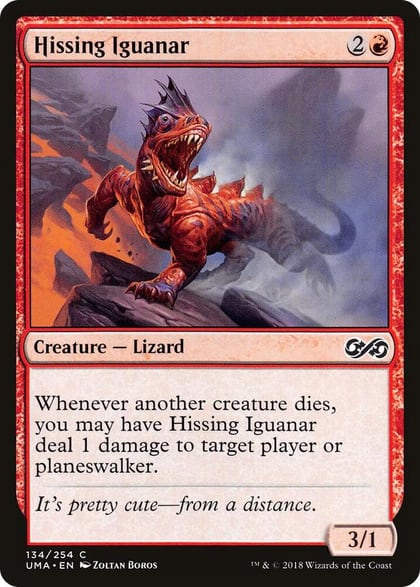 Hissing Iguanar, Ultimate Masters 134