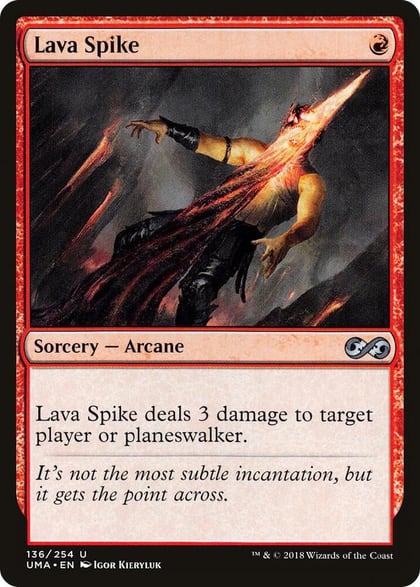Lava Spike, Ultimate Masters 136