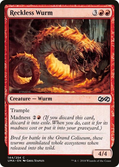 Reckless Wurm, Ultimate Masters 144