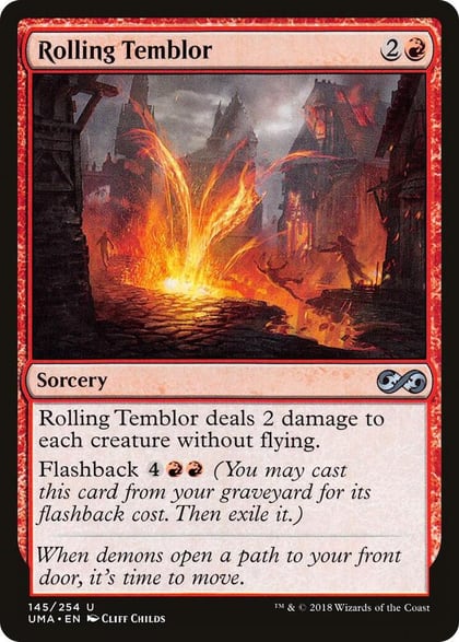 Rolling Temblor, Ultimate Masters 145