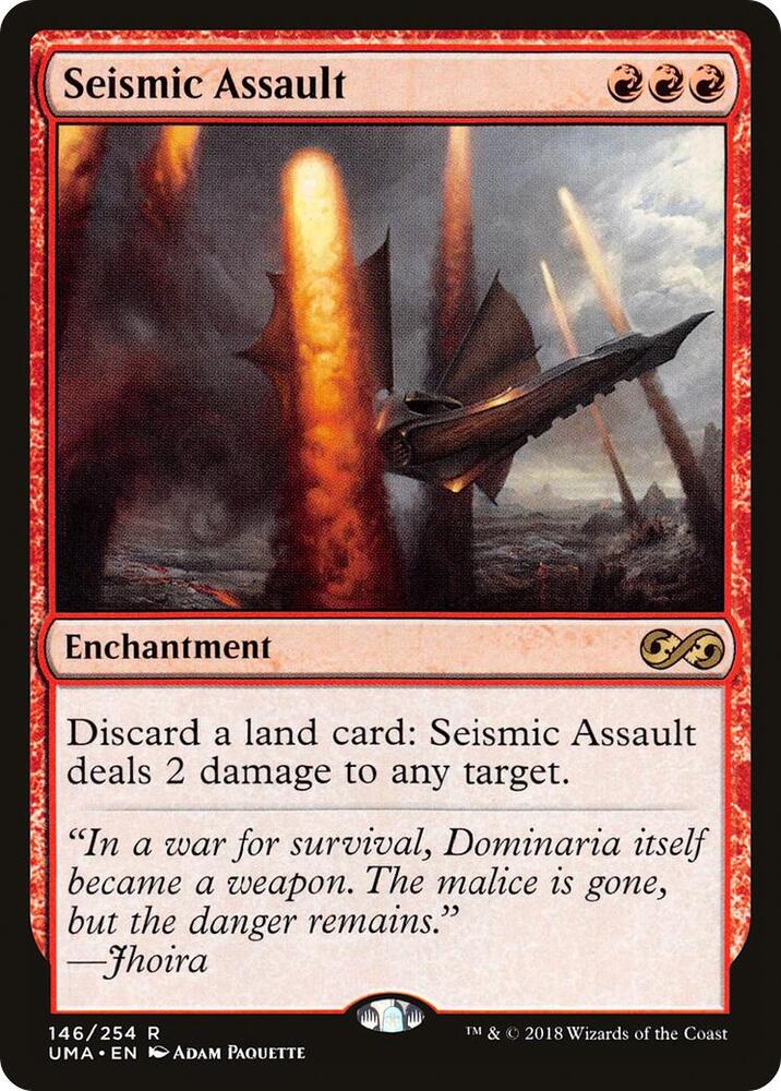 Seismic Assault, Ultimate Masters 146