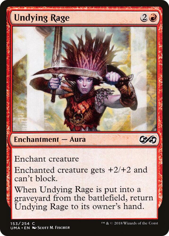 Undying Rage, Ultimate Masters 153