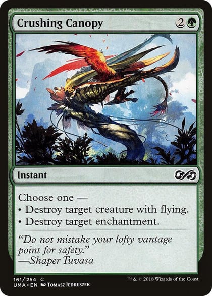 Crushing Canopy, Ultimate Masters 161