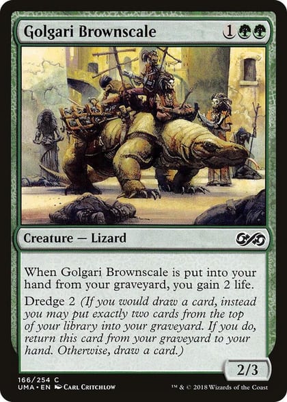Golgari Brownscale, Ultimate Masters 166