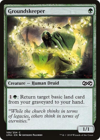 Groundskeeper, Ultimate Masters 168