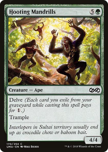 Hooting Mandrills, Ultimate Masters 170