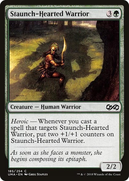 Staunch-Hearted Warrior, Ultimate Masters 185