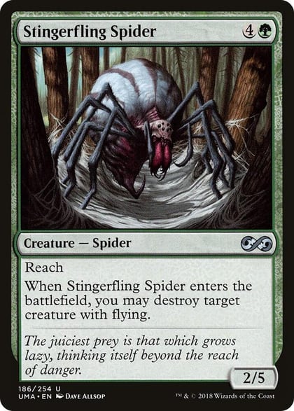 Stingerfling Spider, Ultimate Masters 186