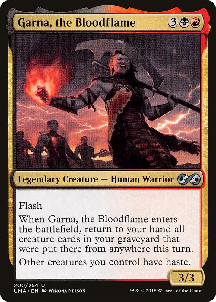 Garna, the Bloodflame, Ultimate Masters 200